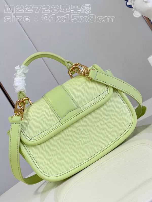 LV Hide and Seek Epi Green Handbag