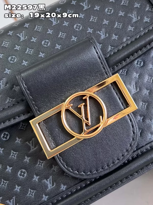 LV Mini Dauphine Black Bag