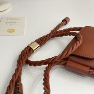 Chloé Key Phone Pouch in Brown