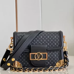 LV Mini Dauphine Black Bag