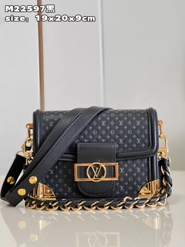 LV Mini Dauphine Black Bag