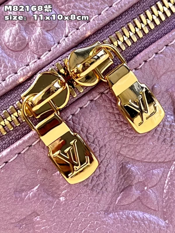 Micro Vanity Monogram Empreinte Lilac Bag