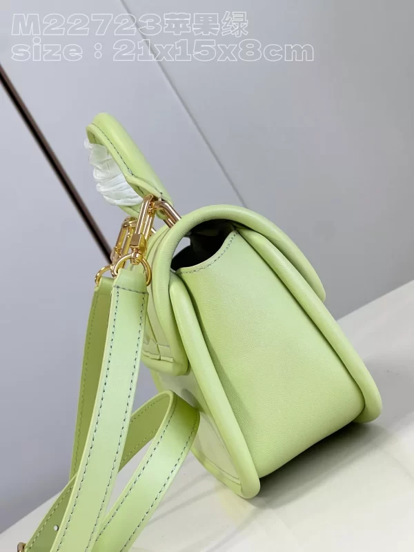 LV Hide and Seek Epi Green Handbag