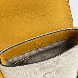 Chloé Key Phone Pouch in Yellow