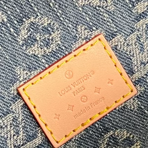 LV High Rise Monogram Denim