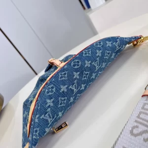 LV High Rise Monogram Denim