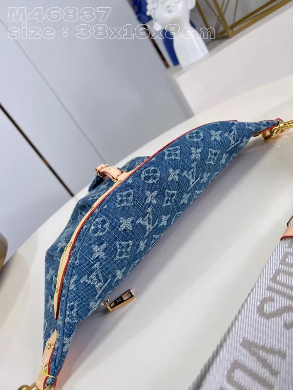 LV High Rise Monogram Denim