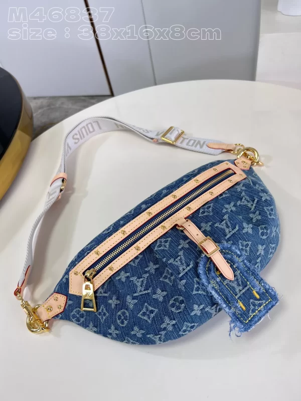 LV High Rise Monogram Denim