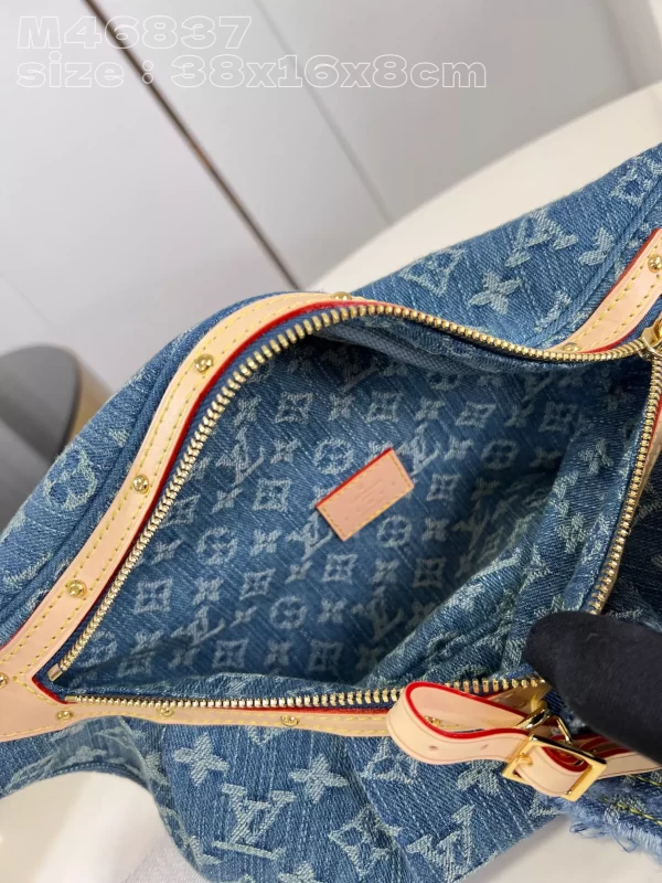 LV High Rise Monogram Denim