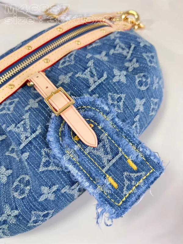 LV High Rise Monogram Denim