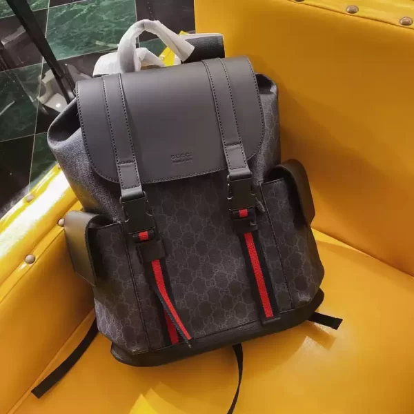 GG Supreme Black Backpack - GB243