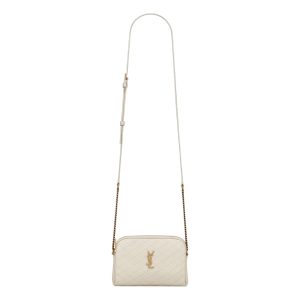 Gaby Zipped Pouch in Quilted Lambskin - YB048