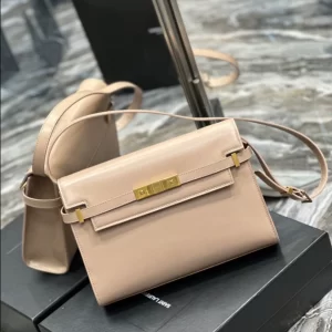 Manhattan Small Shoulder Bag in Box Saint Laurent - YB057