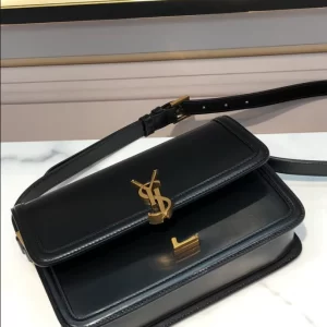 Solferino Medium Satchel in Box Saint Laurent - YB041