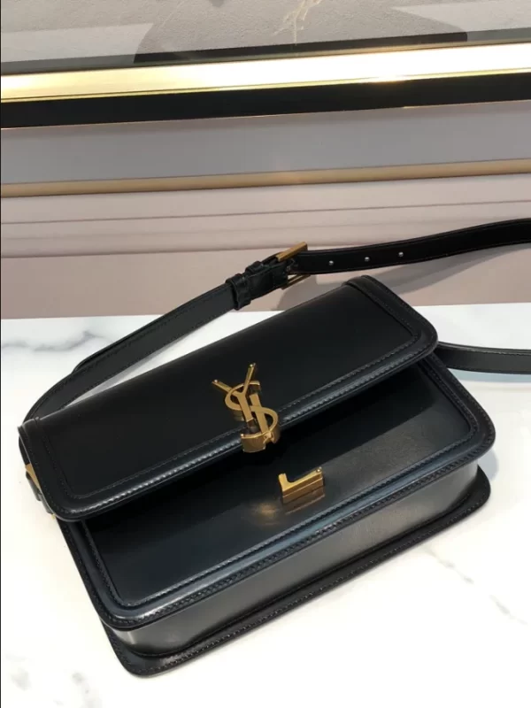 Solferino Medium Satchel in Box Saint Laurent - YB041