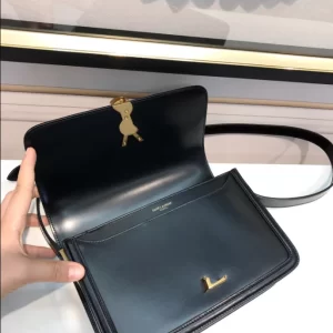 Solferino Medium Satchel in Box Saint Laurent - YB041