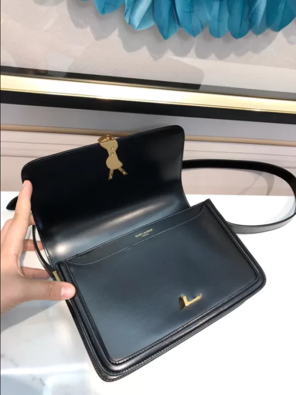 Solferino Medium Satchel in Box Saint Laurent - YB041