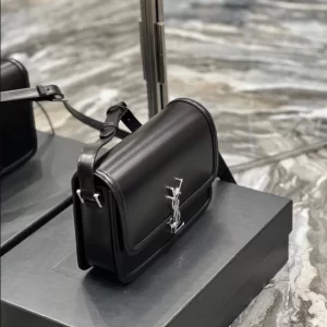 Solferino Medium Satchel in Box Saint Laurent - YB042