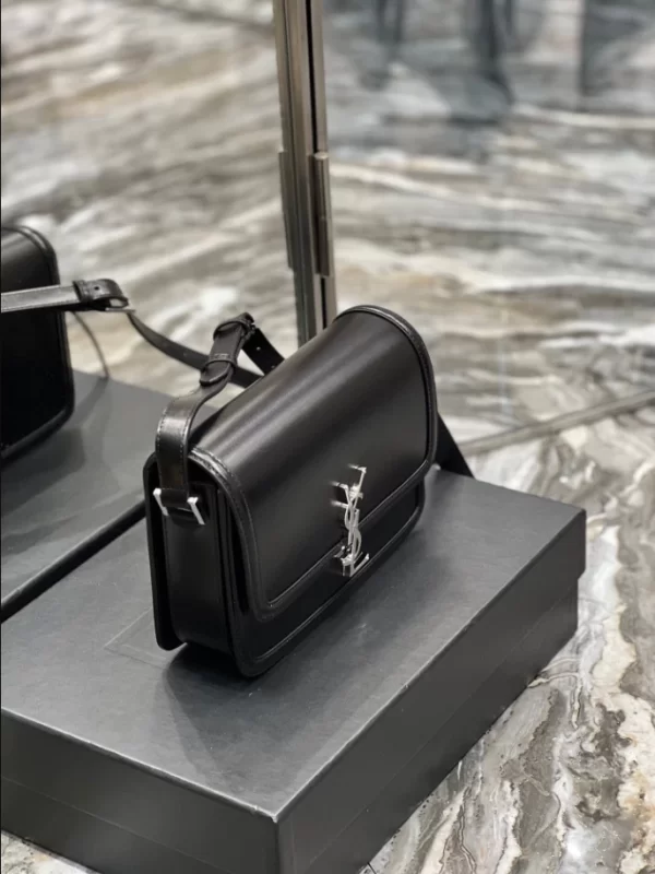 Solferino Medium Satchel in Box Saint Laurent - YB042