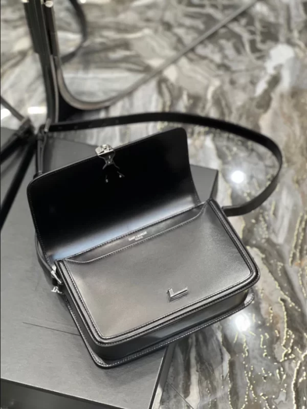 Solferino Medium Satchel in Box Saint Laurent - YB042