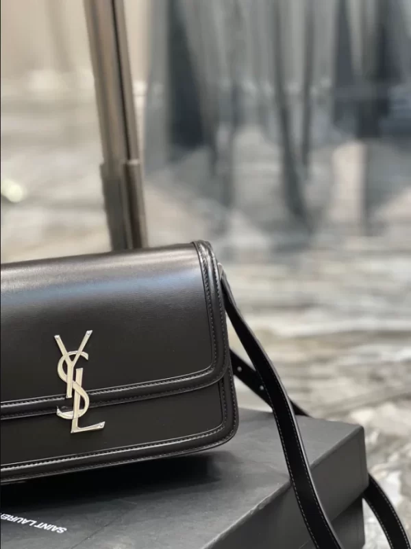 Solferino Medium Satchel in Box Saint Laurent - YB042