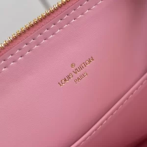 LV Quilted Alma BB Top-Handle Bag Rosabella Pink