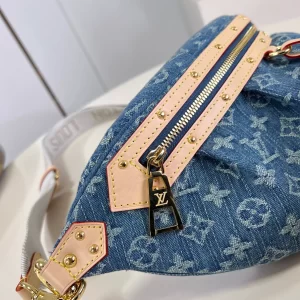 LV High Rise Monogram Denim