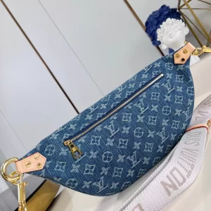 LV High Rise Monogram Denim