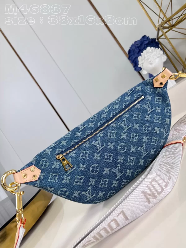 LV High Rise Monogram Denim