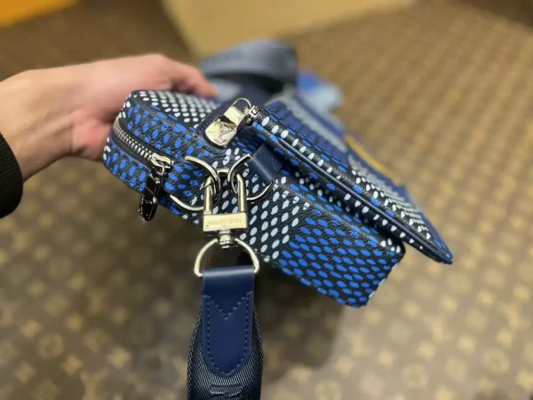 LV Monogram Eclipse Blue and Black 