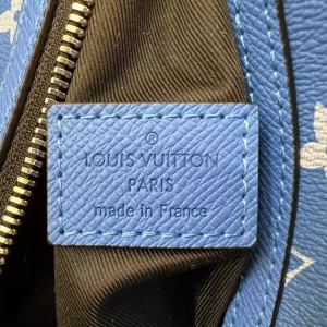 Louis Vuitton Duo Slingbag Taigarama Agave Blue