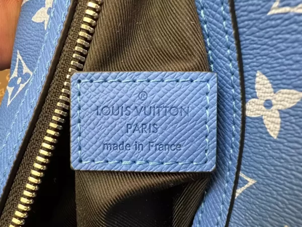 Louis Vuitton Duo Slingbag Taigarama Agave Blue