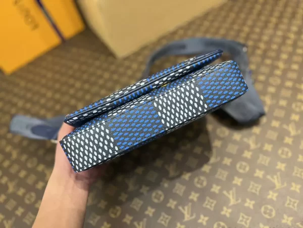 LV Monogram Eclipse Blue and Black 