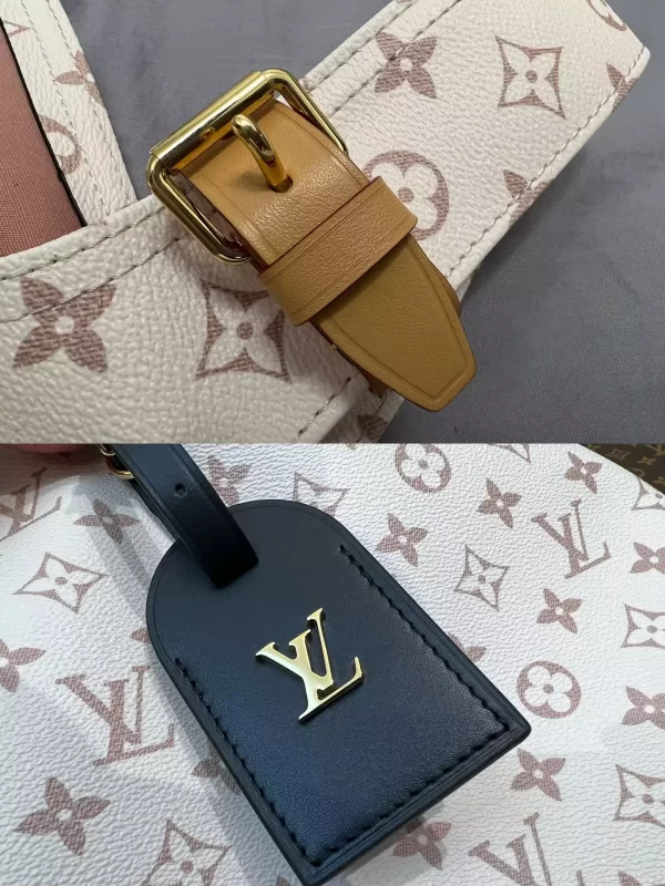 LV Atlantis GM Material Monogram Dune Canvas