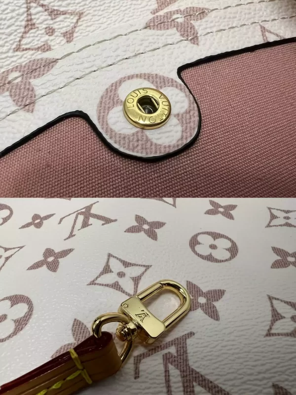 LV Atlantis GM Material Monogram Dune Canvas