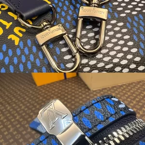 LV Monogram Eclipse Blue and Black 