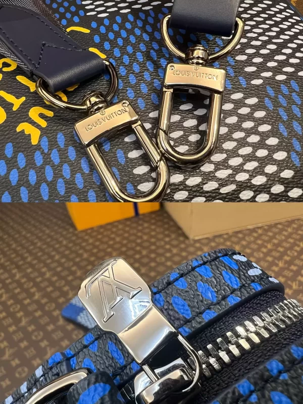 LV Monogram Eclipse Blue and Black 