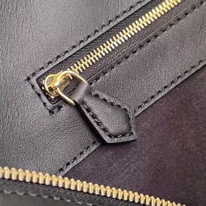 Lock It MM High End Black Taurillon Leather