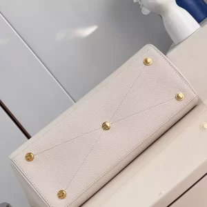 Lock It MM High End Cream Taurillon Leather