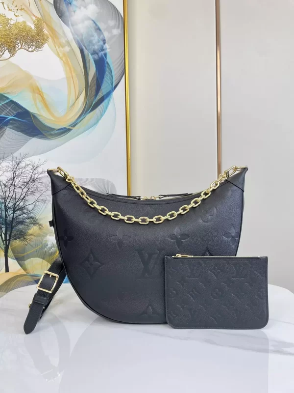 Loop Hobo Monogram Empreinte Black Leather