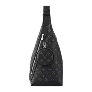 Louis Vuitton Duo Slingbag Taigarama Agave Black