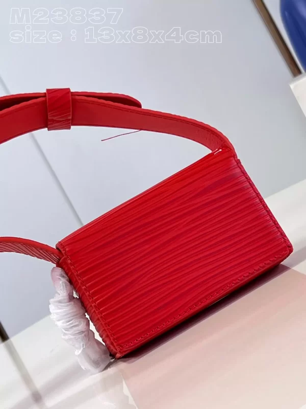 Micro Steamer Wallet Epi XL Vermillion Red