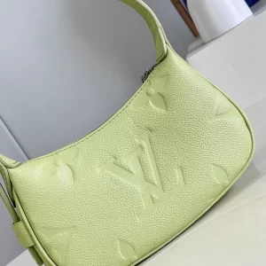 Mini Moon Monogram Empreinte Light Green Leather