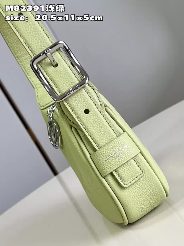 Mini Moon Monogram Empreinte Light Green Leather