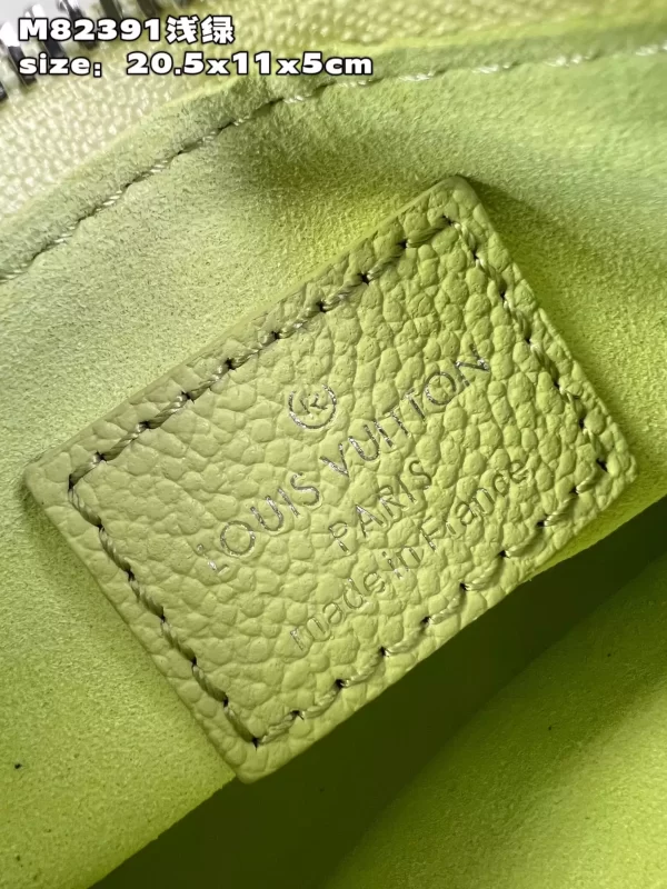 Mini Moon Monogram Empreinte Light Green Leather