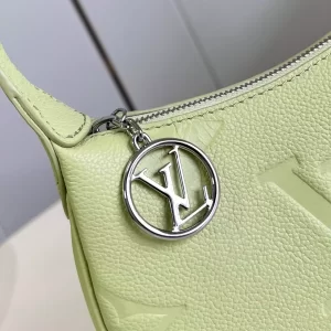 Mini Moon Monogram Empreinte Light Green Leather