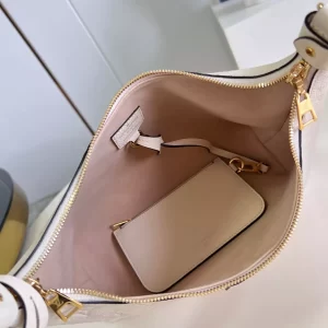 Sac Sport Monogram Empreinte Cream Beige Leather