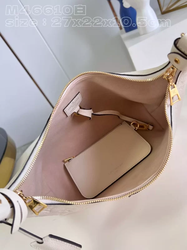 Sac Sport Monogram Empreinte Cream Beige Leather