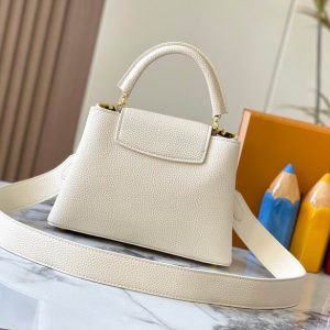 Capucines BB Crème Nacre Bag