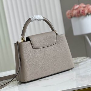 Capucines MM Taurillon Leather Bag